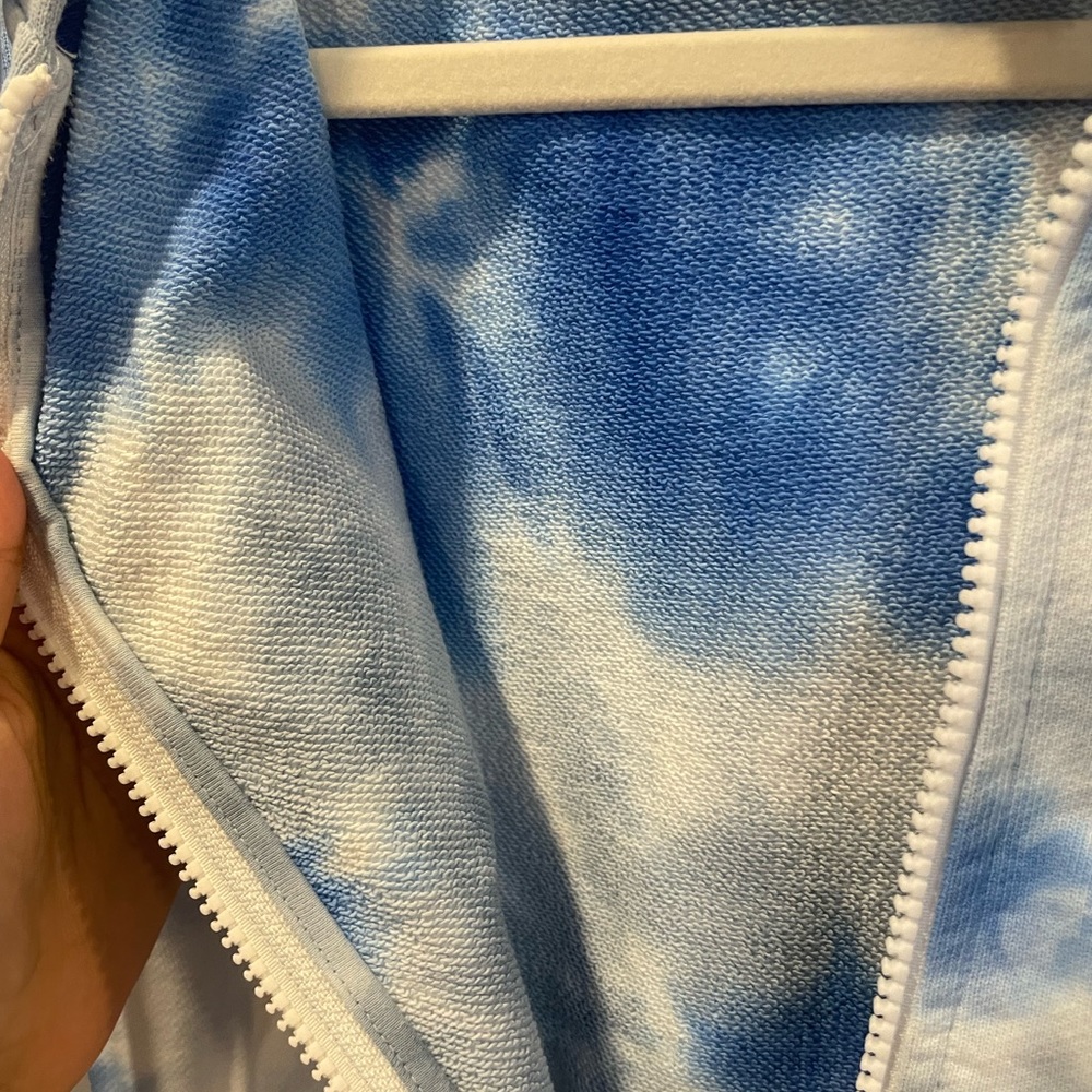 Micheal Kors tie dye blue jacket - Picture 5 of 6